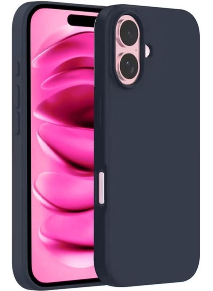 Liquid Silicone Case for iPhone 16 - Ultra Slim Design with Soft Anti-Scratch Microfiber Lining & Drop Protection - Image 1
