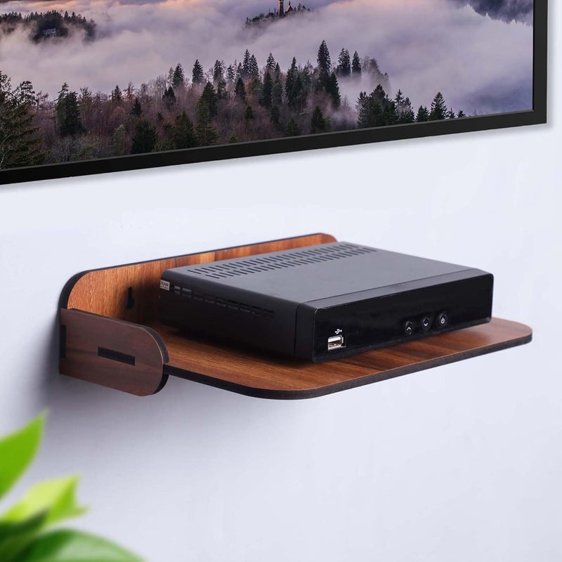 ASCELIO Set Top Box or WiFi Router Stand for Home and Office with Patch Wall Design for Home Decoration - Image 5