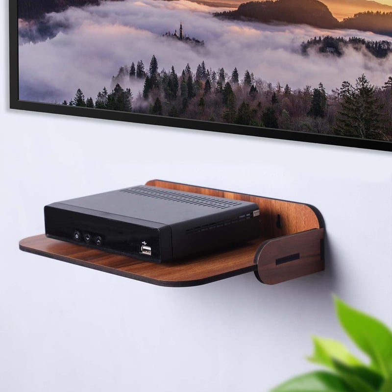 ASCELIO Set Top Box or WiFi Router Stand for Home and Office with Patch Wall Design for Home Decoration - Image 4