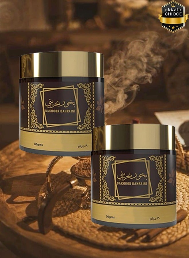 بخور 2 قطع بخور بحريني 30 جرام - Image 1