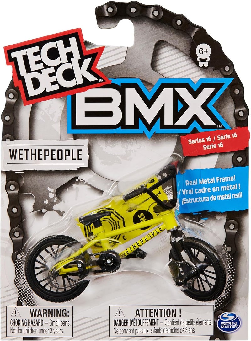 Tech Deck BMX Finger Bike Series 12 - Real Metal Frame, Moveable Parts for Flick Tricks (Styles Vary, Boys Aged 6 And Up, Unisex) - Image 1