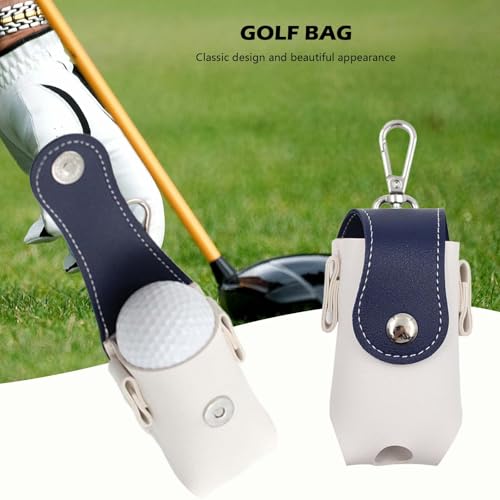 Zytiqt Golf Balls Waist Bag, Blue Golf Kit with Belt Clips, Compact Golf Ball Holder for Golf Balls and Tees, Lightweight Golf Accessories for Men and Women - Image 5