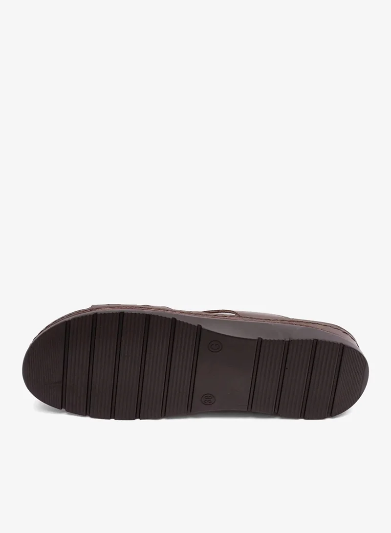 Comfort Plus  COMFORT PLUS LADIES SANDAL WITH ULTRA MASSAGE POINT BROWN for Women | Best Price UAE