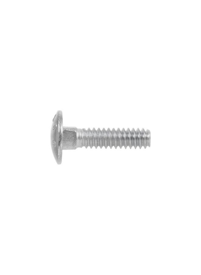 Hillman Zinc Plated Steel Round Head Square Neck Coarse Thread Carriage Bolt Silver 1/4-20 x 4.5inch 240051  - Image 3