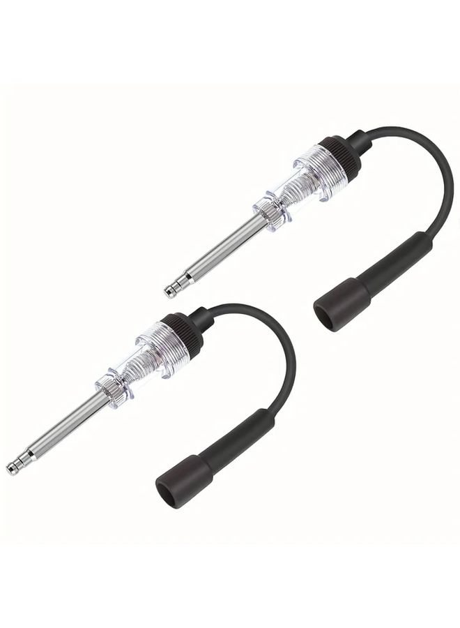 2pcs Spark Plug Tester With Ignition Diagnostic Tool For Automotive Engines - Image 5