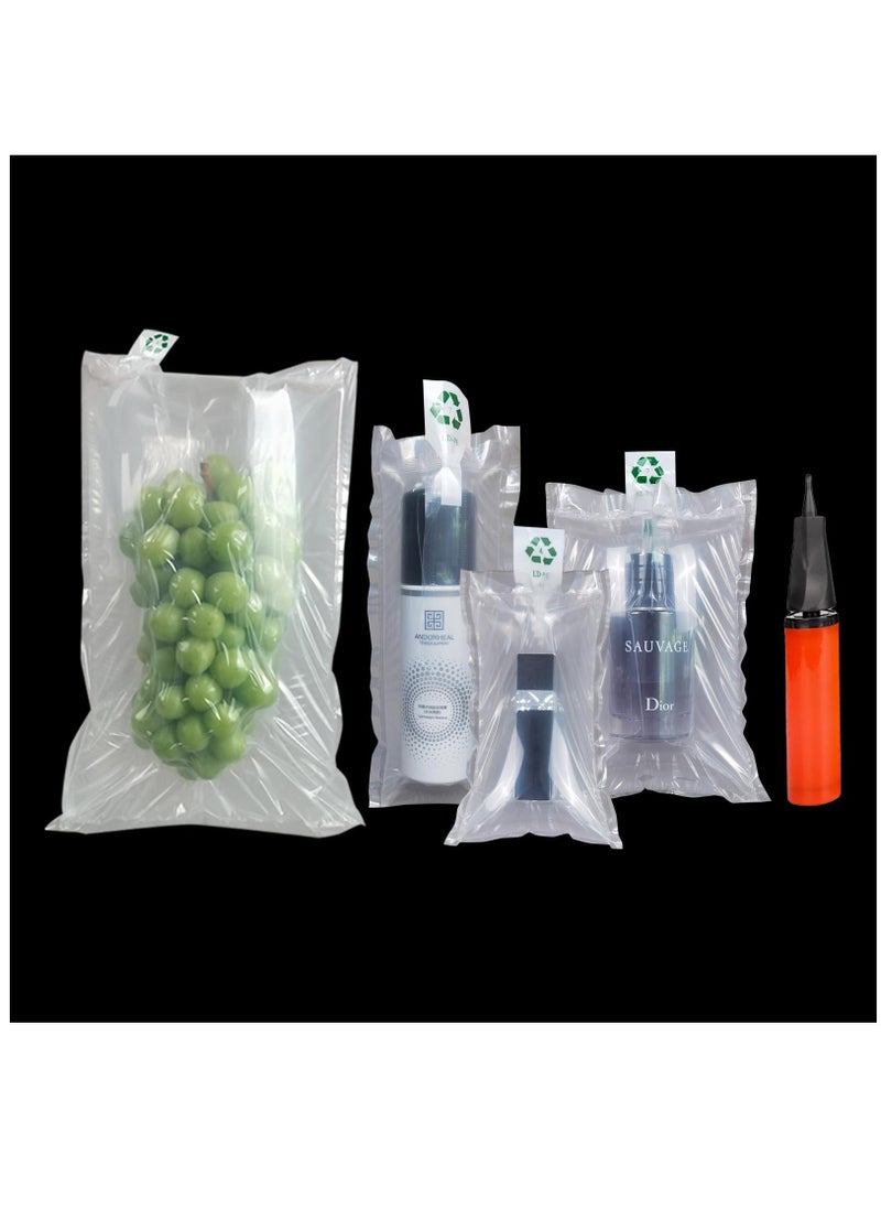 Generic Packaging Air Bags, Air Bubble Bag Air Cushions Buffer Bags Void Fill Cushioning for Shipping and Packaging, Free Pump,100 PiecesPackaging Air Bags, 4 x 6 Inches  - Image 1