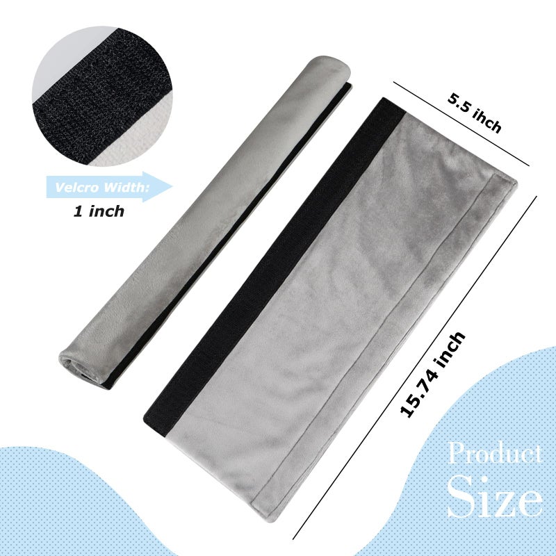 Kewjug Refrigerator Door Handle Covers Washable Cloth Kitchen Decor Keep Appliance Clean Anti-Static Stains for Fridge Dishwashers Velvet (2Pcs Grey) - Image 2
