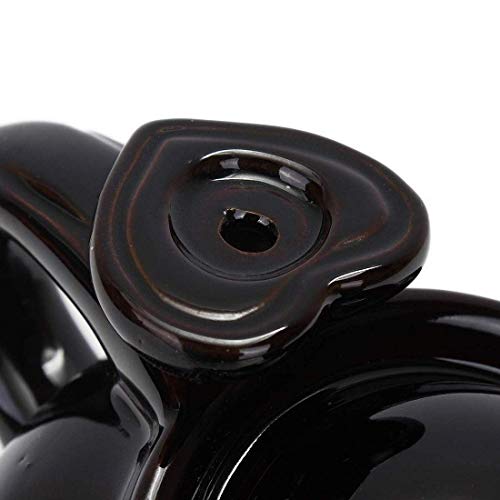 CRAFTAM Fountain Smoke Backflow Incense Holder with10 Incense Cone Decorative Showpiece - Image 5