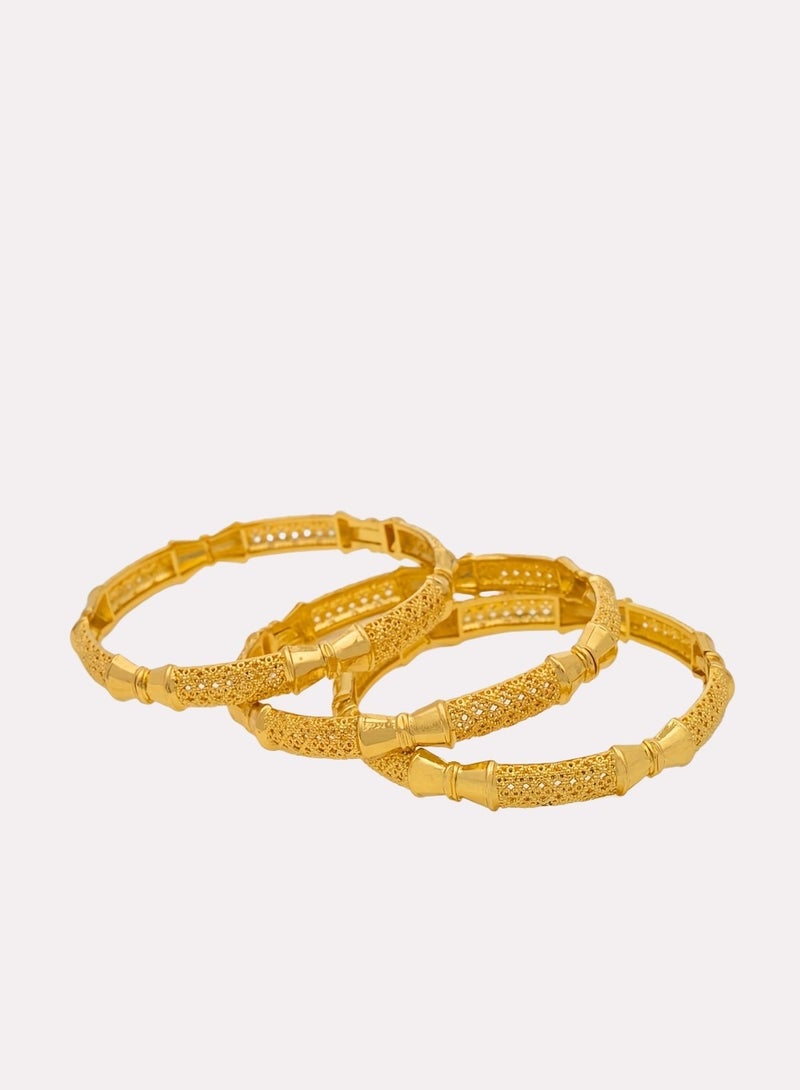 فاشون الخيزران منحوتة منحوتة الإسورة أزياء السيدات - Image 3