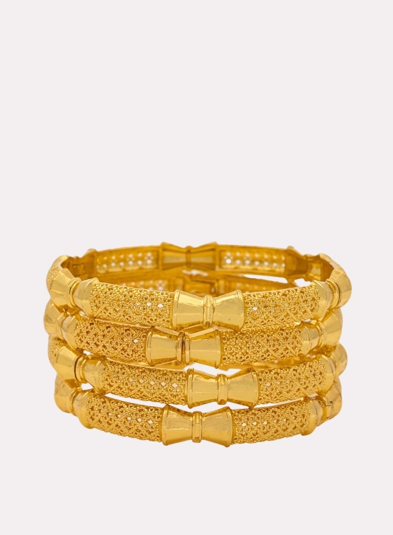 فاشون الخيزران منحوتة منحوتة الإسورة أزياء السيدات - Image 5