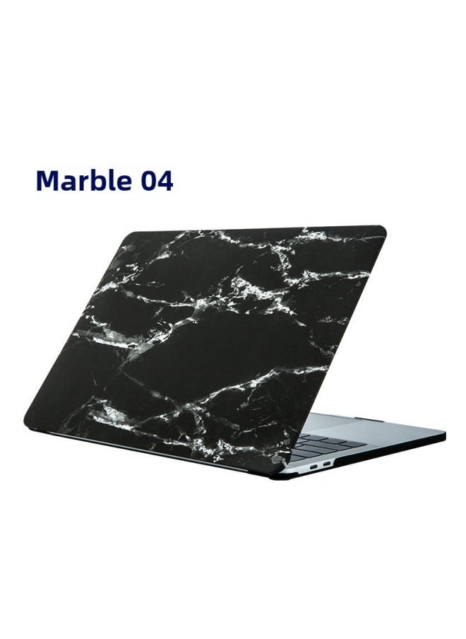 Generic - For MacBook Apple Laptop Protective Case Air13 Case Matte Painted Marble Protective Case-Color:Marble 04-Applicable Model:13.3 Pro (A1706/A1708/A1989/A2159/A2338) - Image 1