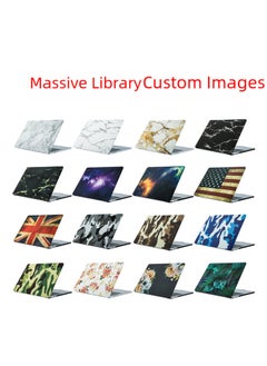 Generic For MacBook Apple Laptop Protective Case Air13 Case Matte Painted Marble Protective Case-Color:Marble 04-Applicable Model:13.3 Pro (A1706/A1708/A1989/A2159/A2338)  - Image 2