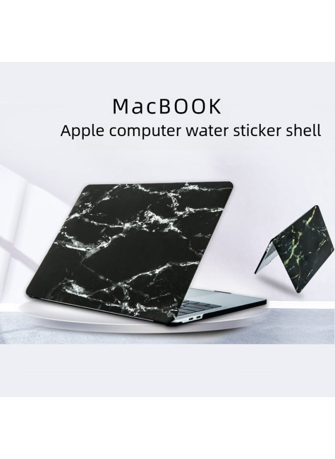 Generic - For MacBook Apple Laptop Protective Case Air13 Case Matte Painted Marble Protective Case-Color:Marble 04-Applicable Model:13.3 Pro (A1706/A1708/A1989/A2159/A2338) - Image 1