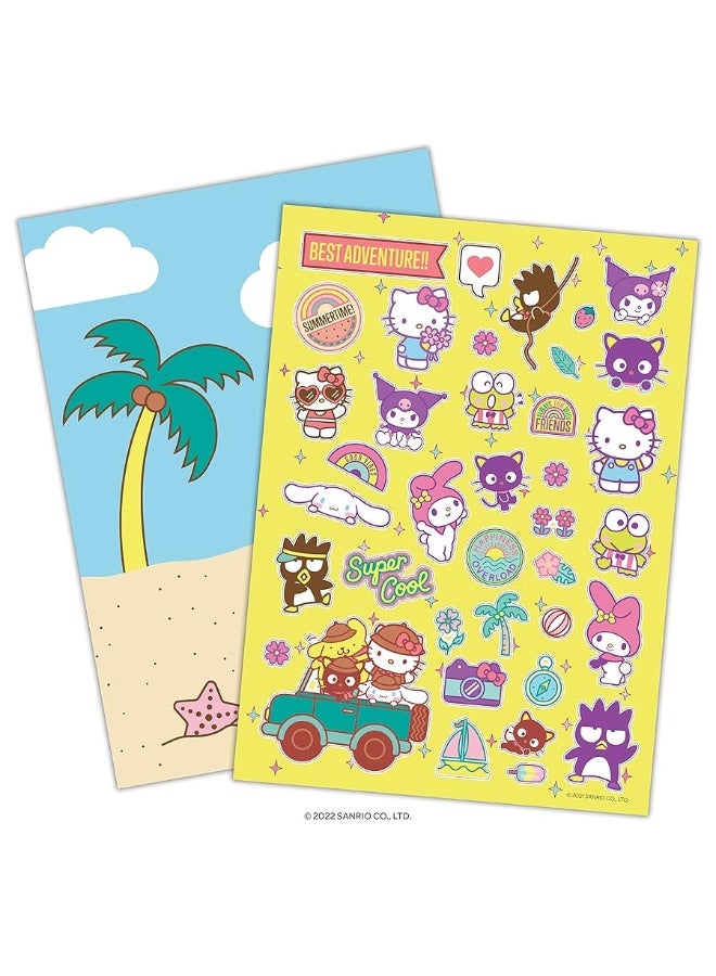 Bendon Bendon Hello Kitty and Friends Create a Scene Over 350 Stickers, Activity Pad to Color  - Image 3