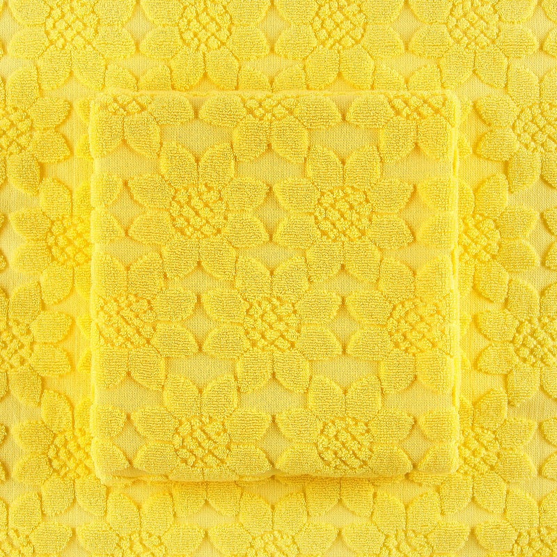 Quera 2 Pack Hand Towels Spring Summer Yellow Sunflower Farmhouse Cotton Bathroom Decorative Towels Set for Drying, Cleaning, Cooking, Holiday 13.7'' x 29.5'' - Image 3