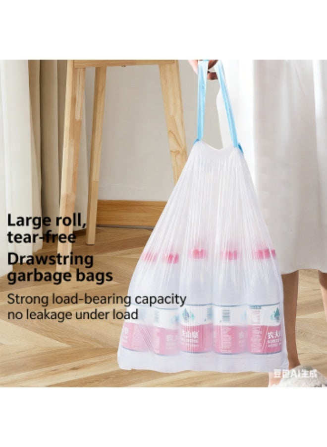 Small Trash Bags, 200 Count Drawstring Mini Garbage Bags, Plastic Trash Can Liners for Bathroom Accessories, Bedroom, Dorm Room Essentials, Office - Image 3