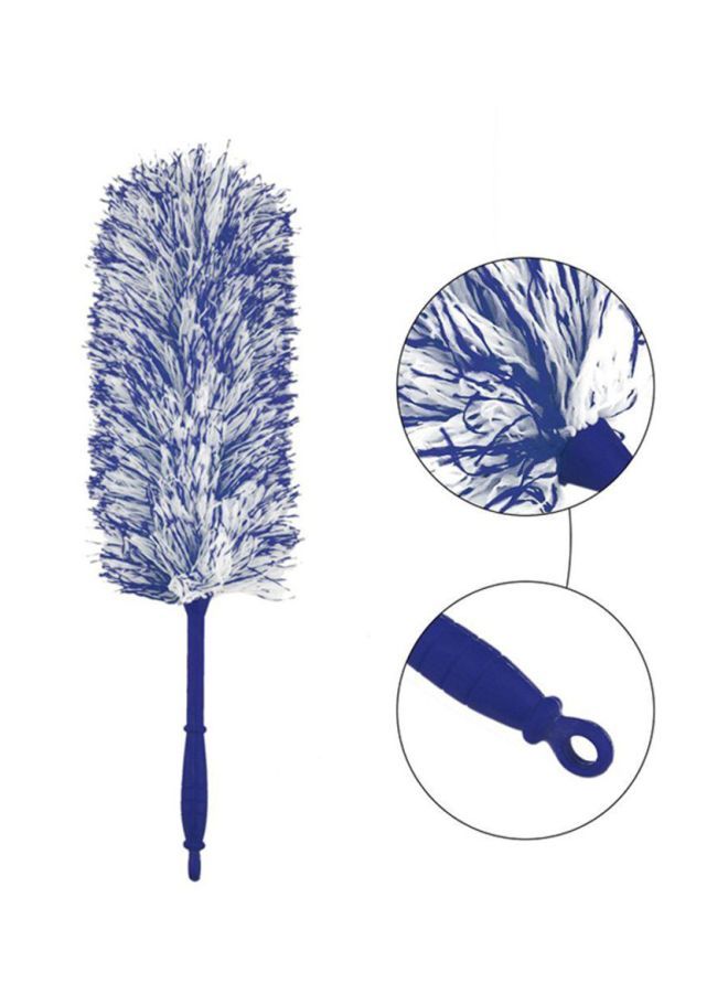 NIBEMINENT Microfiber Feather Duster Blue/White 19x56x19cm - Image 3