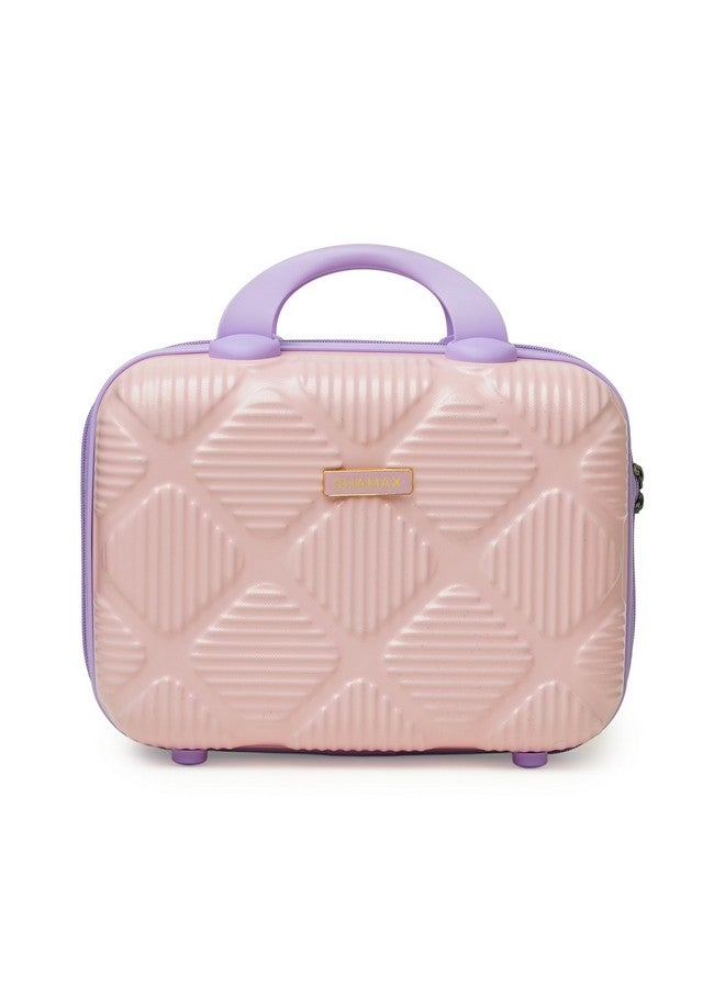 SHAMAX Makeup Organizer Bag - Hard Shell Travel Vanity Case for Women | Portable Cosmetic Storage Box & Toiletry Kit with Lock - Stylish Beauty Organizer for Skincare, Brushes & Accessories - Image 1