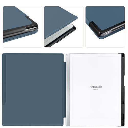 Aippdo Case for Remarkable 2 Paper Tablet 10.3" 2020 Released,Lightweight and Hard Back Shell Protective Book Folio Cover with Built-in Pen Holder,Comes with Remarkable 2 Pen Tips. - Image 2