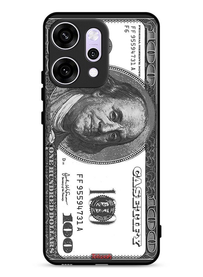 Tolwak Oppo Reno14 Pro Protective Case Cover Dollar Pattern