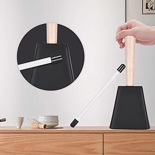 Btuty Professional Metal Cowbell with Wooden Handle Mallet Percussion Instrument - Image 2