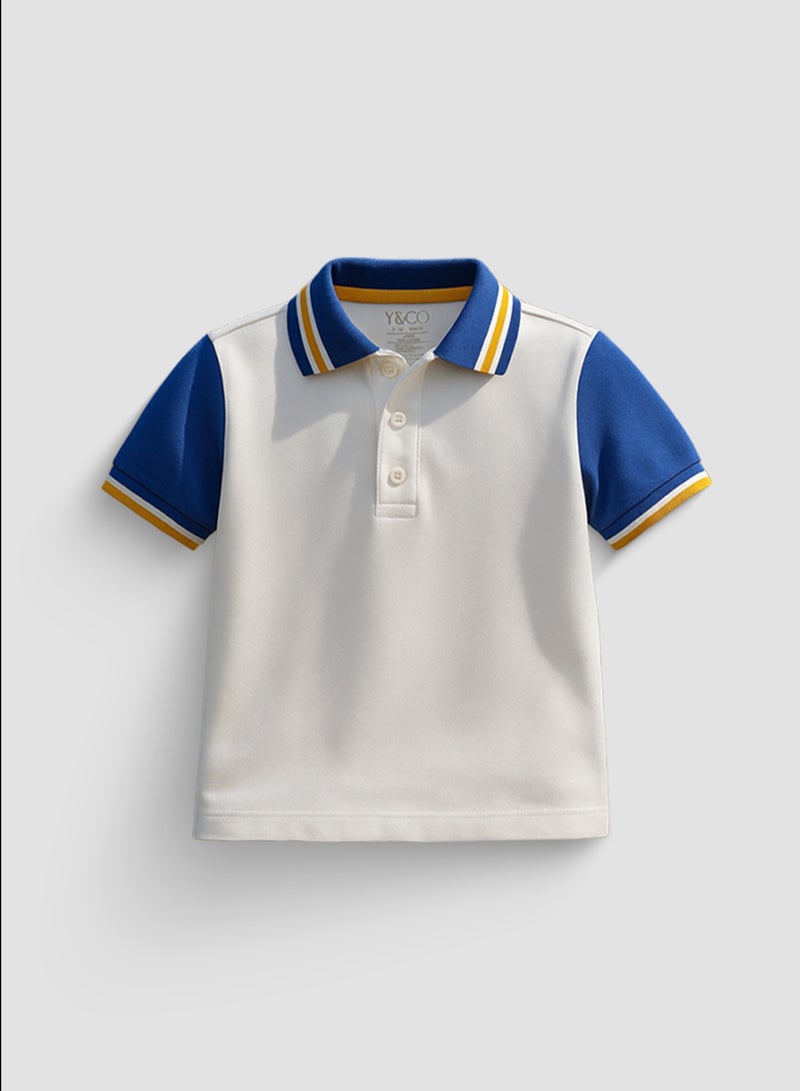 Y&CO Contrast Polo - Image 1