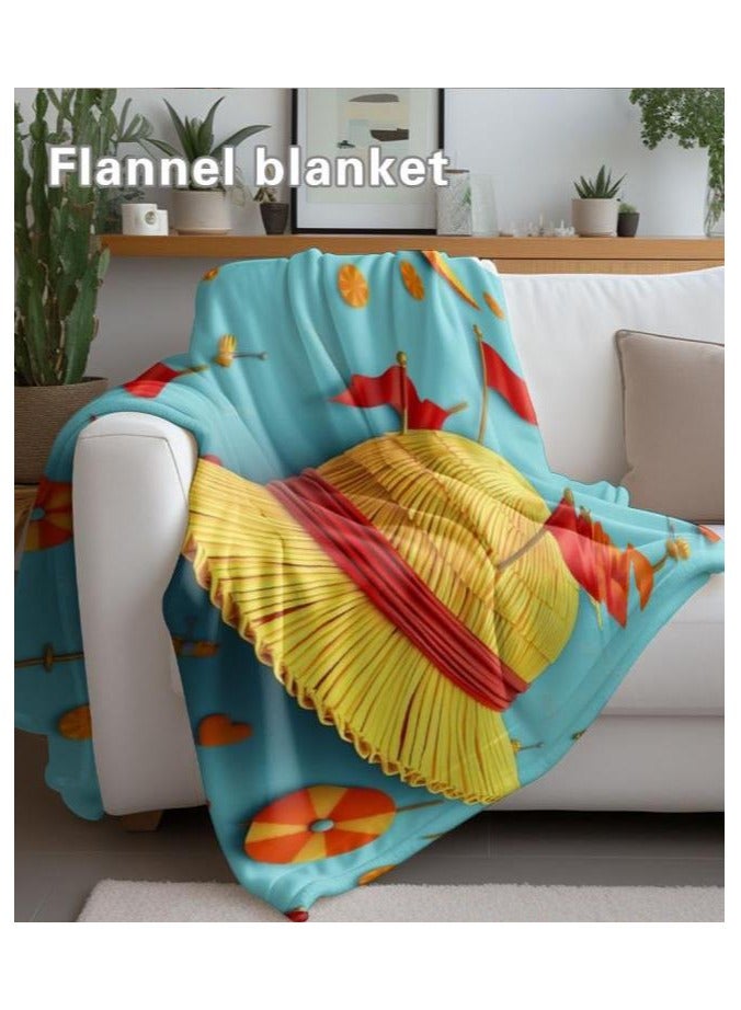 general Baby and children's cartoon flannel thin blanket (warm and comfortable, suitable for sleep, games) 70cm*100cm - 609 - Image 3