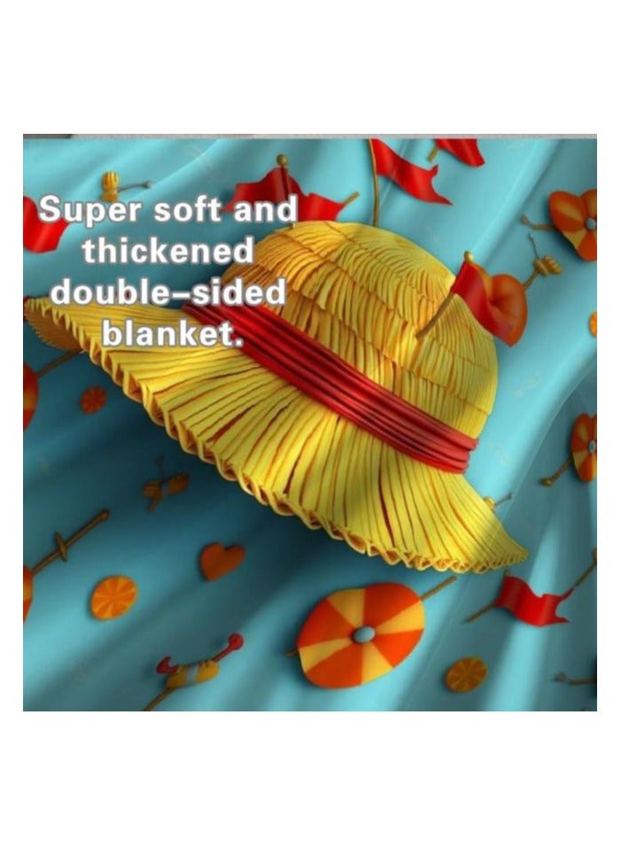 general Baby and children's cartoon flannel thin blanket (warm and comfortable, suitable for sleep, games) 70cm*100cm - 609 - Image 5