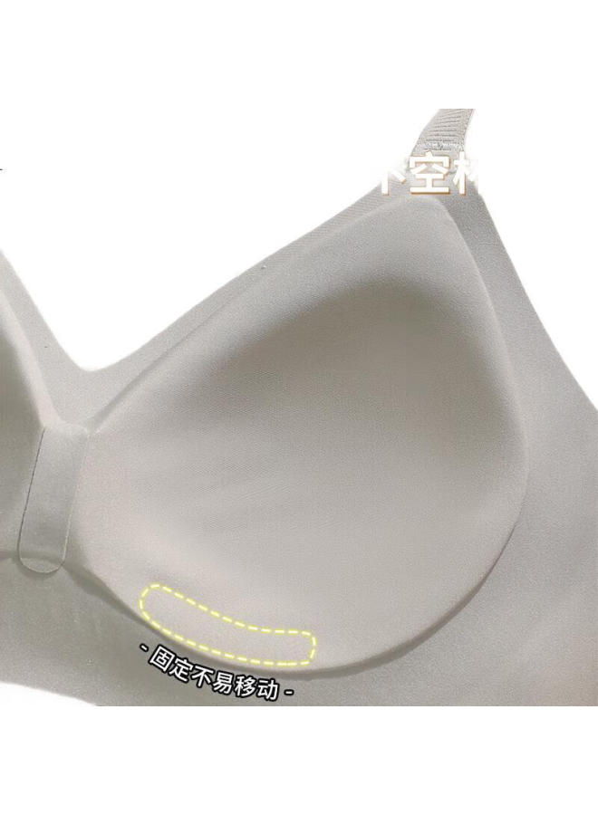 Modal (Madallo) Women'S Bra, Push-Up For Small Wireless, Side Support, Anti-Sagging Seamless, Beautiful Back Design, Size L - Image 3