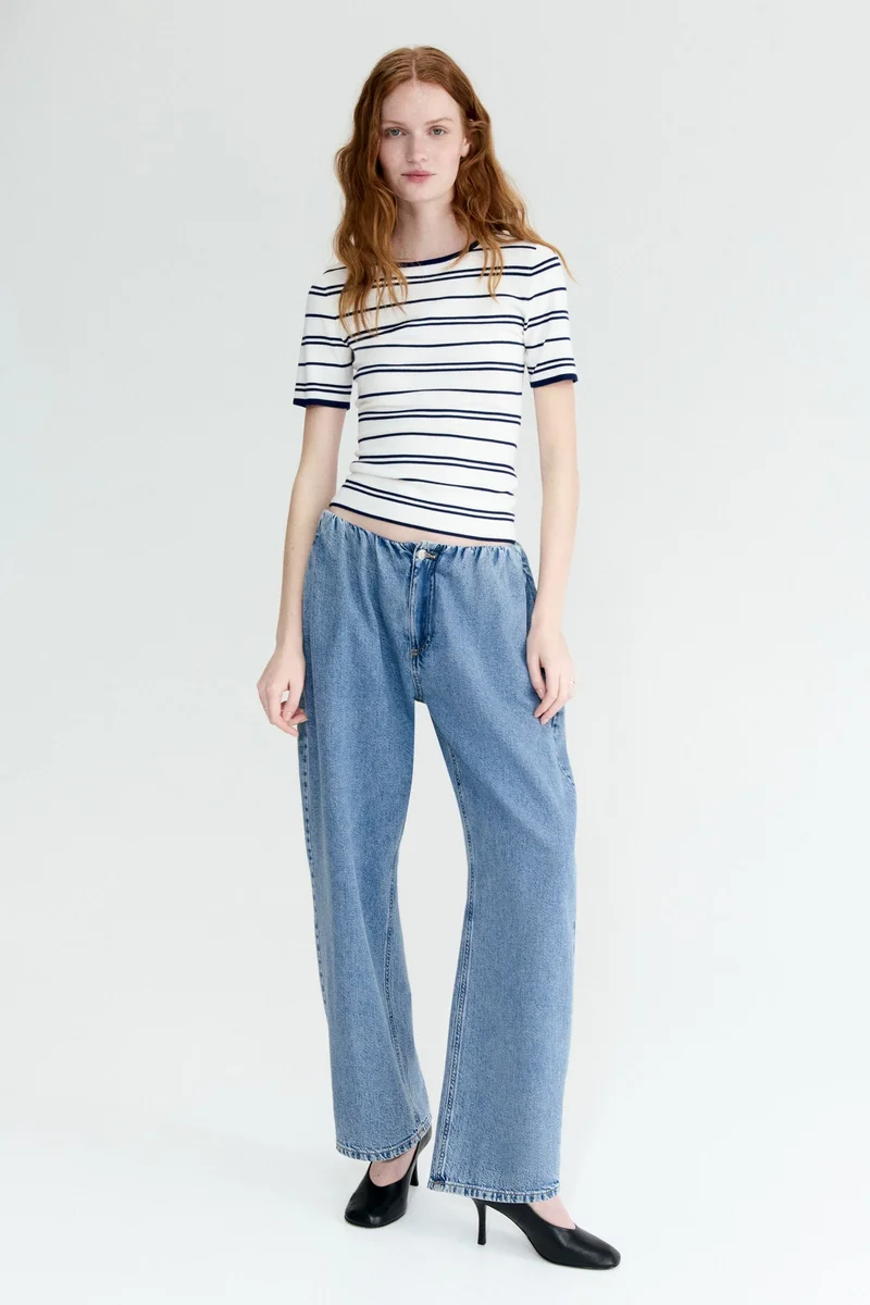 اتش اند ام طقم مكوّن من قطعتين من السويتشيرتات مُزين بطبعة