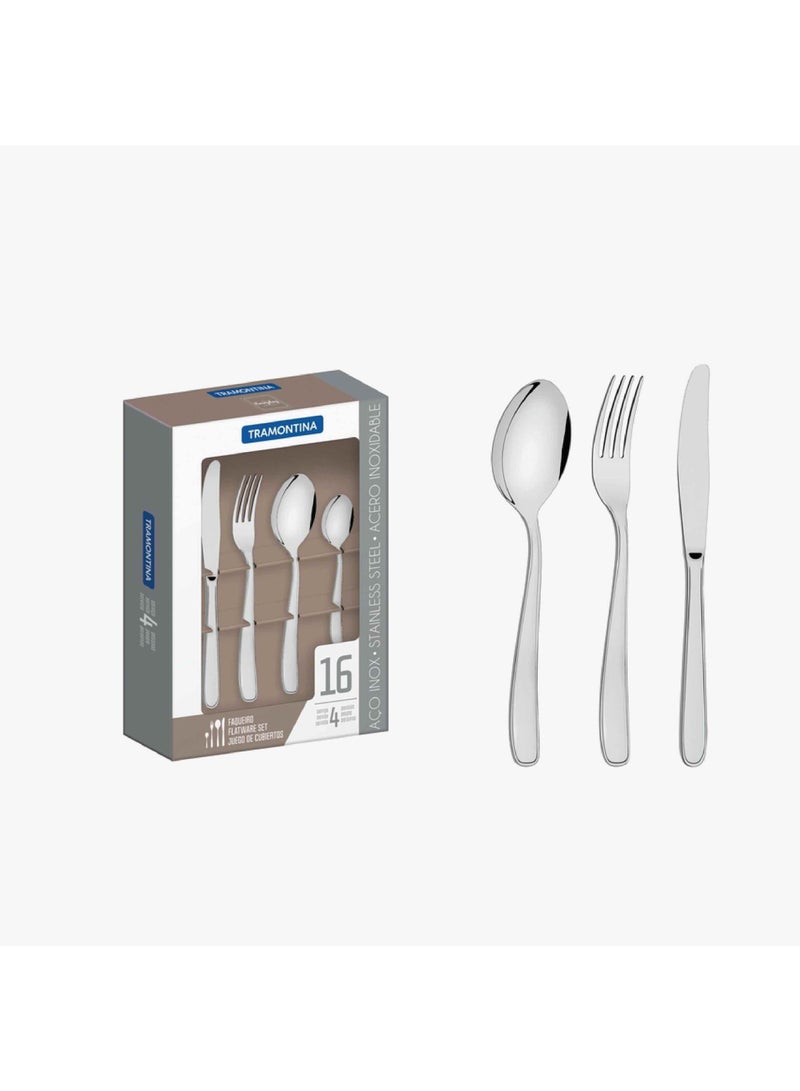 Made Brazil, 16 Piece Flatware Set Maresias