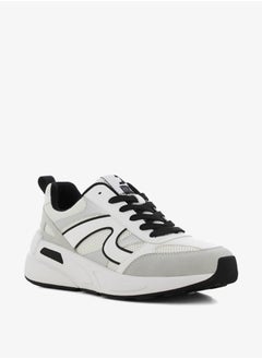 SJ Women's Textured Sports Shoes with Lace-Up Closure  - Image 1
