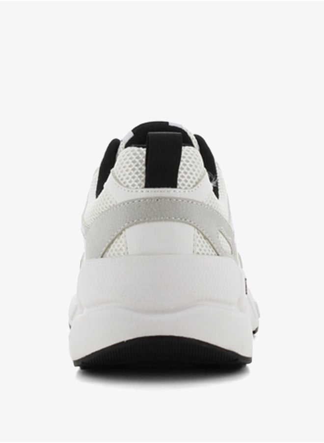 SJ Women's Textured Sports Shoes with Lace-Up Closure  - Image 3