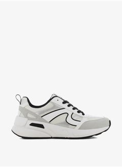 SJ Women's Textured Sports Shoes with Lace-Up Closure  - Image 2
