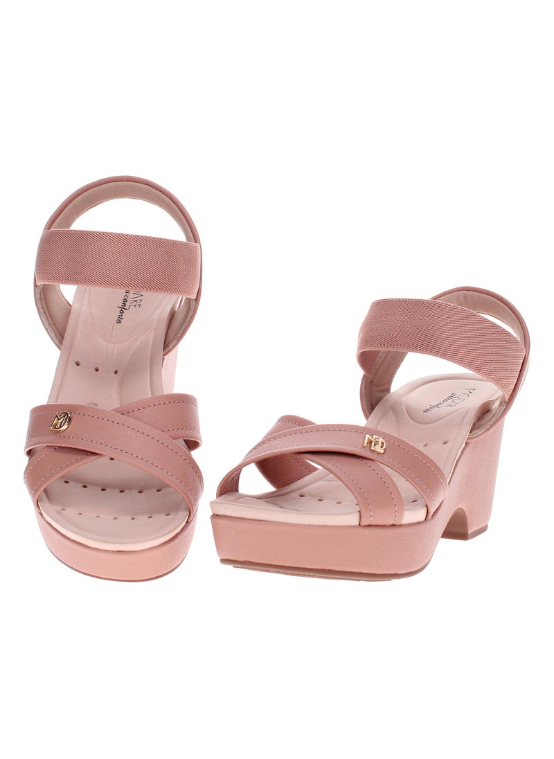 MODARE Mid Heel Sandals for Women – Stylish & Comfortable Footwear for Any Occasion - Image 4