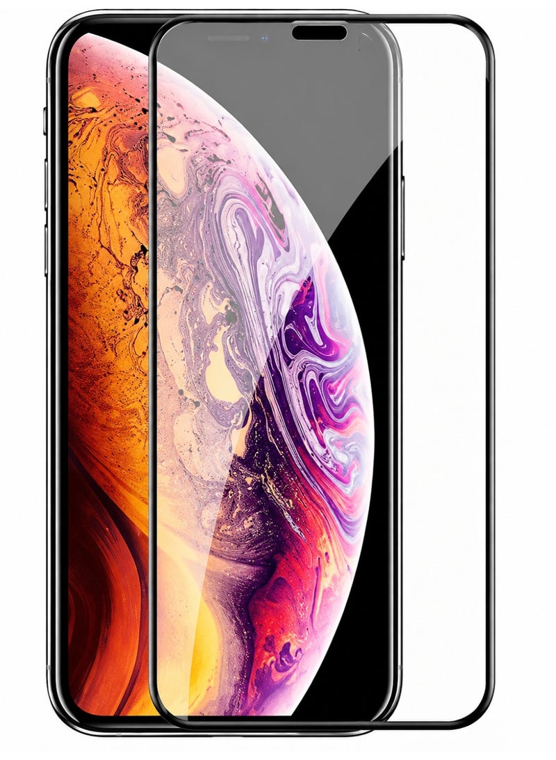 Panda Premium Full Cover Tempered Glass Screen Protector for iPhone 11 Pro Max / XS Max with Black Border - Image 1