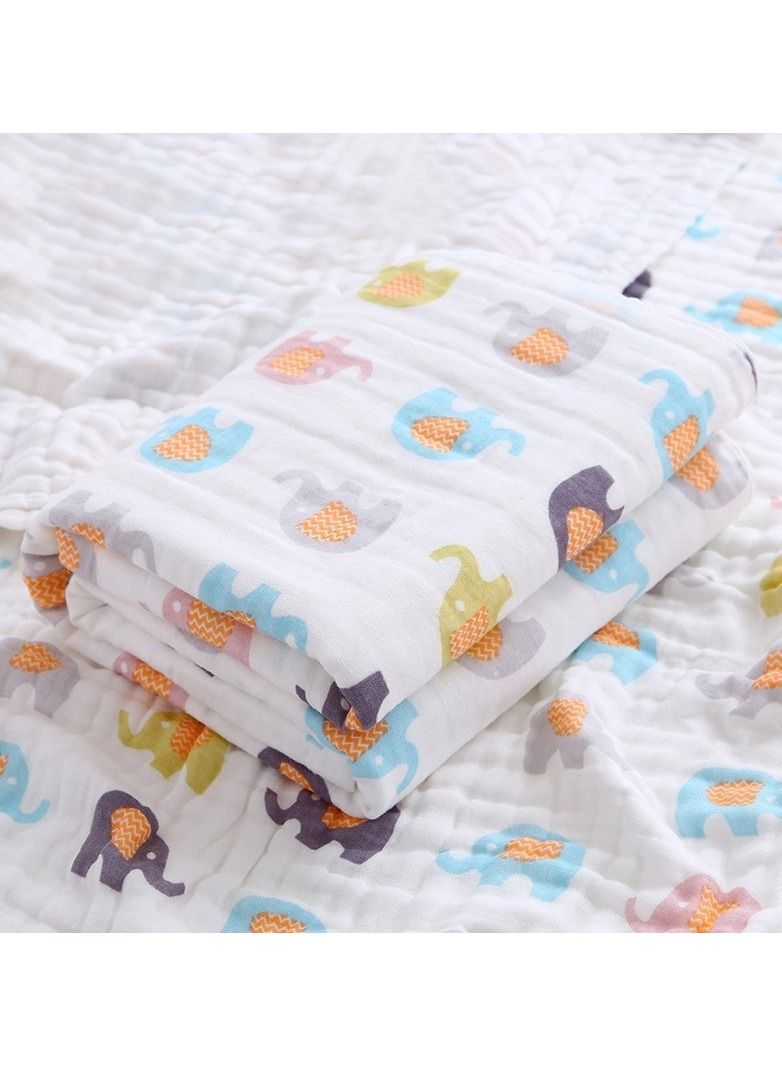 Pure Cotton Cartoon Printed Bath Towels