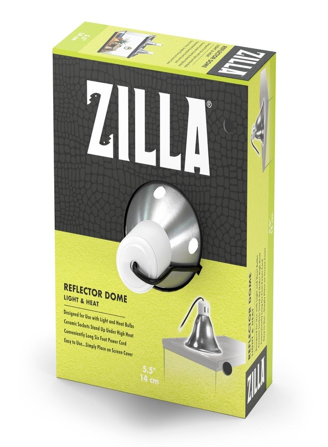Zilla Silver Reflector Domes 5.5 Inches - Image 1
