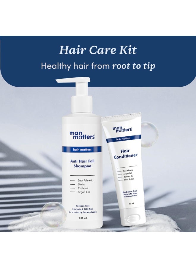 Man Matters Anti Hair Fall Shampoo 200Ml And Conditioner 90Ml For Men | | Sulphate & Paraben Free | - Image 3