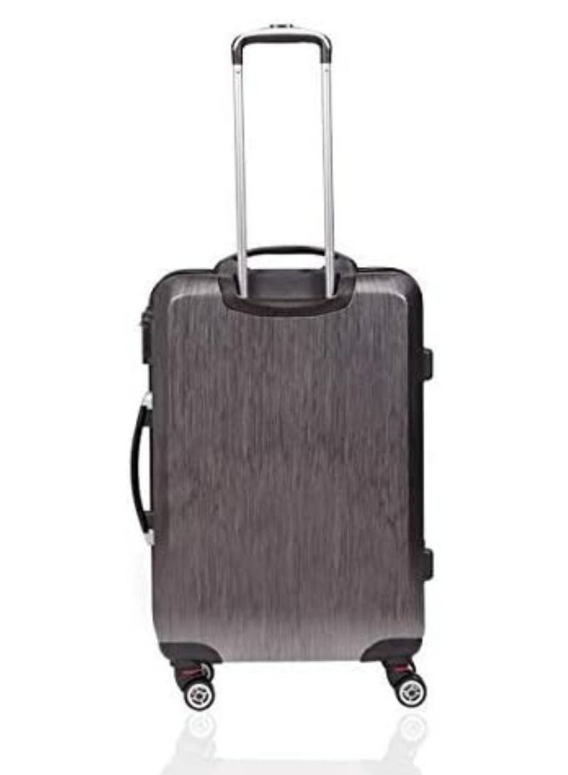 Airo حقيبة أمتعة ذكية بعجلات مقاس 24 بوصة باللون الأسود الماسي مع ميزان مدمج - Image 3