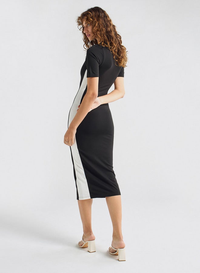 Splash FAV Side Stripe Dress - Image 3