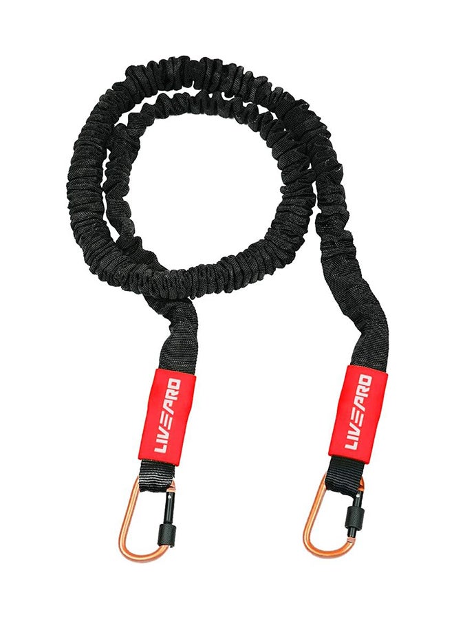 Livepro Lp8401-H Resist Tube, 120 Cm Length, Black/Red - Image 1