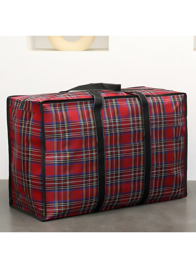 NIBEMINENT Waterproof Oxford Fabric Oversized Blanket Clothes Printed Storage Bag 