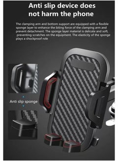 RUNDONG AUTO ACCESSORIES Car Dashboard Suction Cup Telescopic Rod Universal Mobile Phone Holder  - Image 2