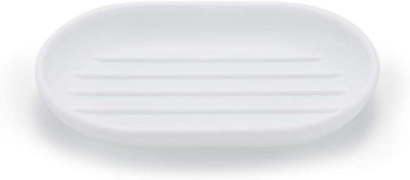 UYCCIMB Bathroom Sets Accessories,Plastic 6 Piece Bathroom Accessory Set Bathroom Trash Can Set with Drawstring Trash Bags,Toothbrush Holder Set,Soap Dispenser,Tooth Mug,Soap Dish,Toilet Brush Holder(White) - Image 4