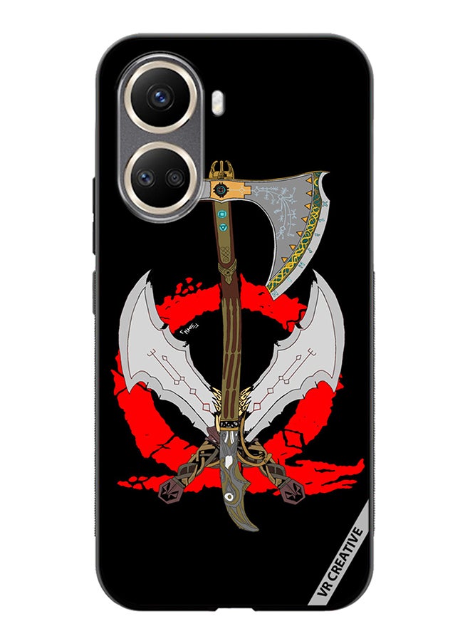 VR CREATIVE Protective Case Cover For Huawei Nova 10 SE God Of War Weapons Design Multicolour - Image 1