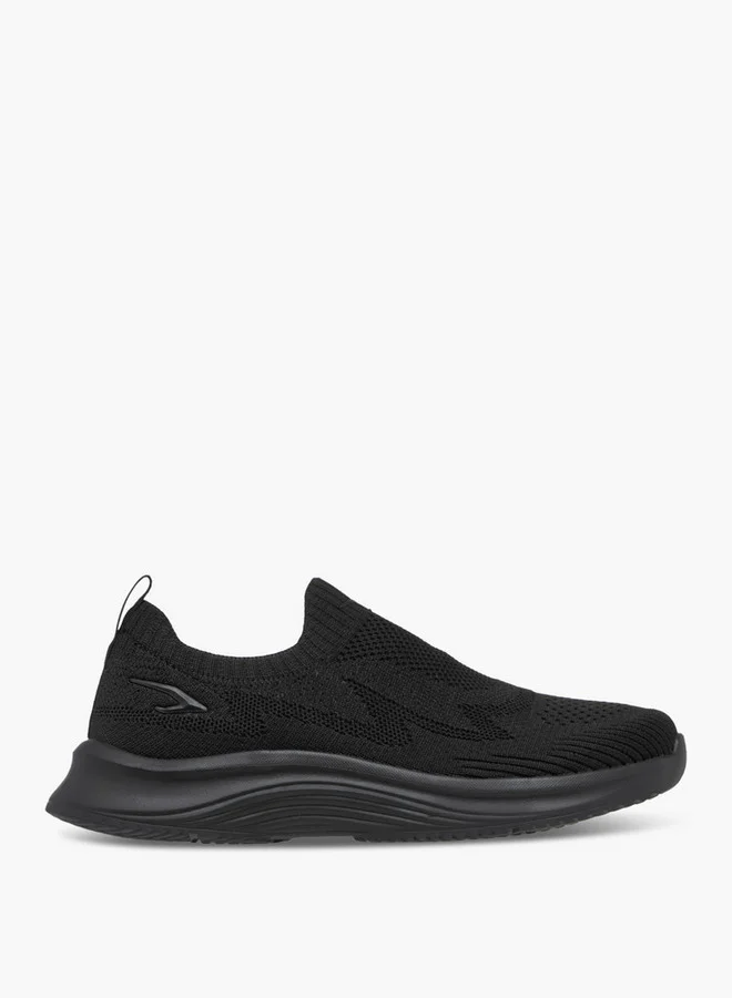 Dash Boys Sock Hem Slip-On Sports Shoes with Pull Tab