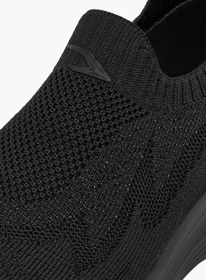 Dash Boys Sock Hem Slip-On Sports Shoes with Pull Tab