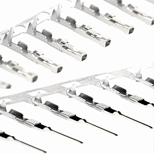 Cermant 200 Pairs 2.54mm 18-24awg Male and Female Pin Jumper Wire Cable Connectors - Image 5