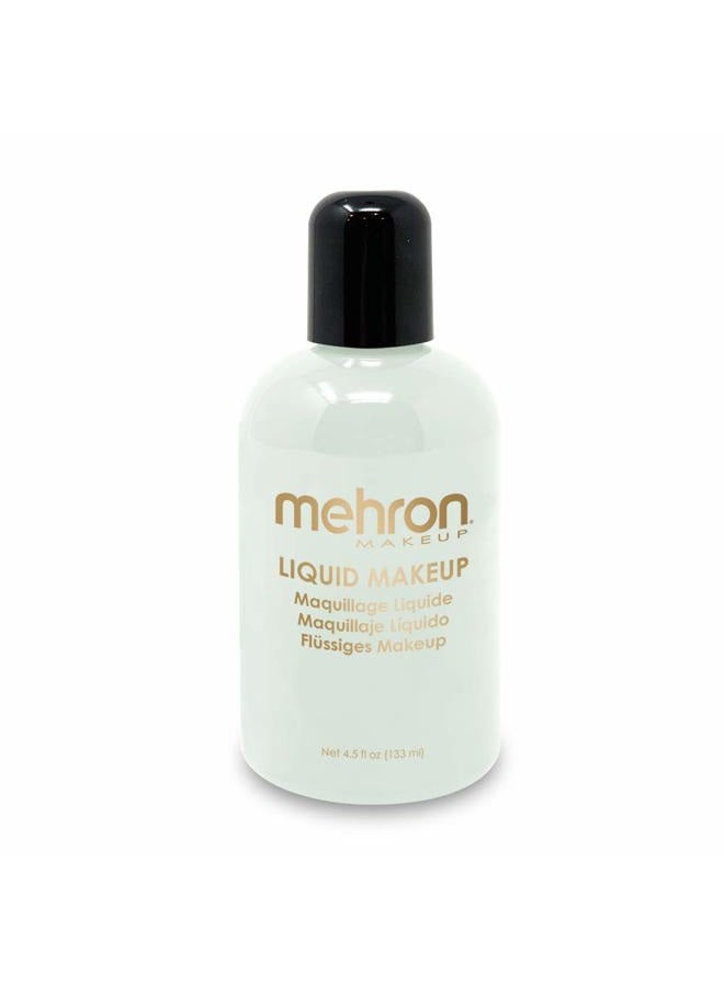 mehron Makeup Liquid Makeup | Face Paint and Body Paint Perfect for Halloween, Cosplay I Air Brush Compatible 4.5 oz (133 ml) (GLOW IN THE DARK)